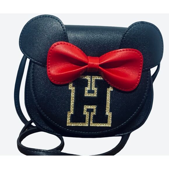 Toddler Minnie Mouse Crossbody with ‘H’ - Picture 1 of 4